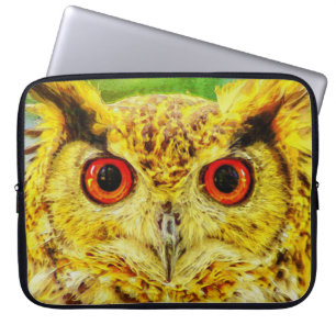 Owl Art Laptop Sleeve