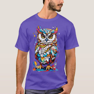 Owl Artwork T-Shirt