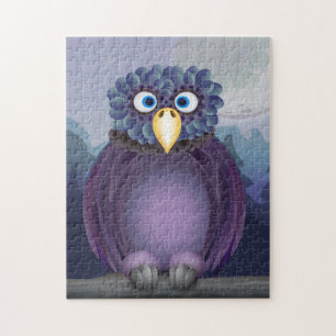 owl at night jigsaw puzzle