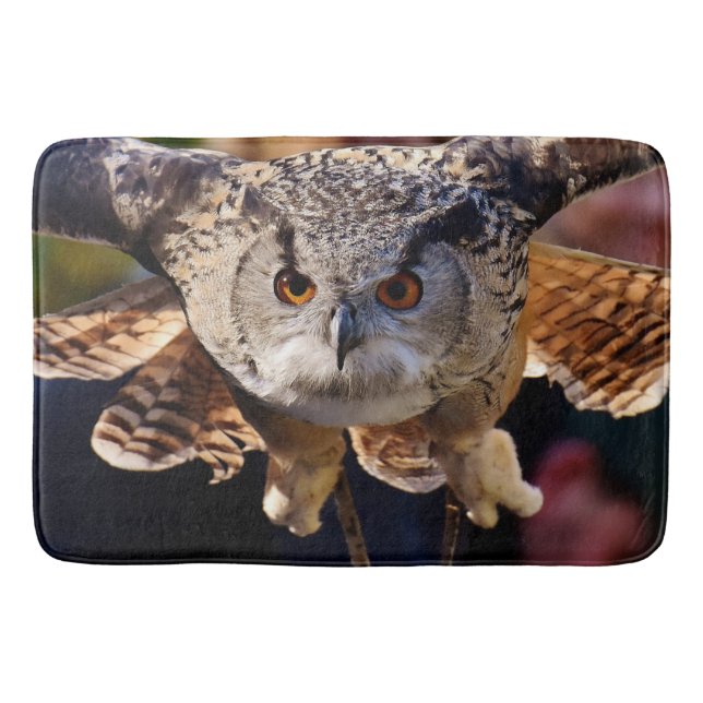 Owl Bath Mat (Front)