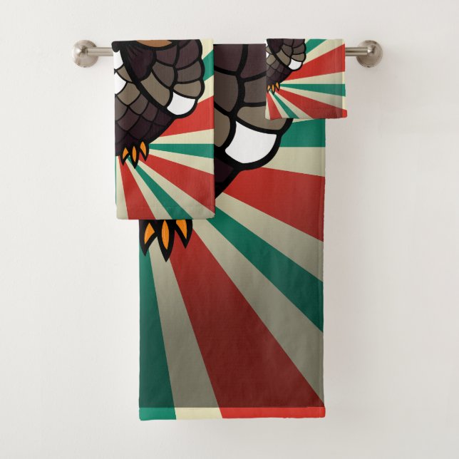 Owl Bath Towel Set (Insitu)