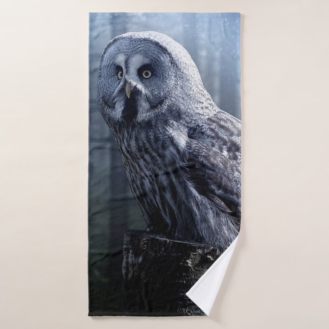 Owl Bathroom Towel Set (Bath Towel)