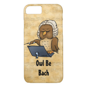 Owl Be Bach Funny iPhone 7 Case