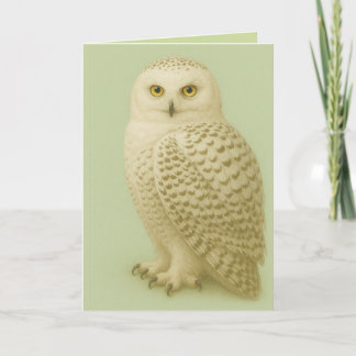 "Owl be missing you" card. Card