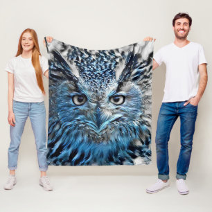 Owl Be Warm In This Fleece Blanket