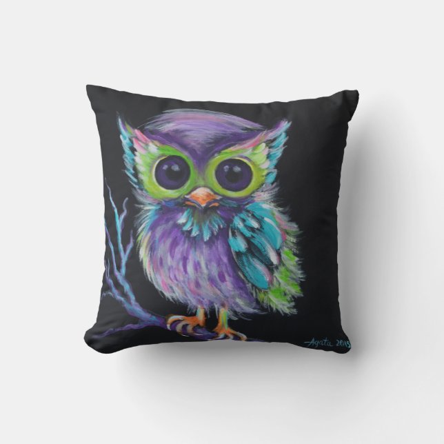 Owl be Your Friend Cushion (Front)