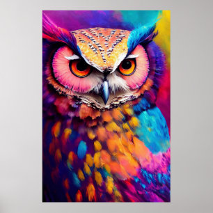 Owl Bird Animal Discovery Adventure Nature Planet  Poster