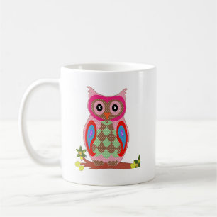 Owl Bird Art Coffee Mug
