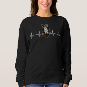 Owl Birds Ornithologist Biology Biologist Night Cu Sweatshirt