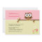 Owl Birthday Invitation