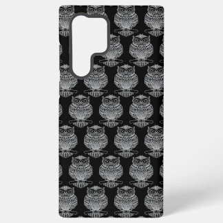 Owl (black) - Samsung (S22 Ultra) Case