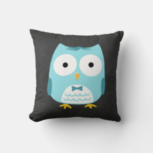Owl Bride and Groom - Double Sided Cushion