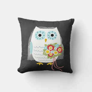 Owl Bride Cushion