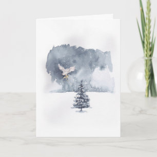 Owl Bringing Star Card