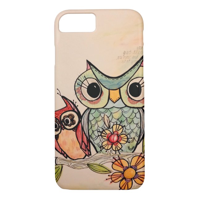 Owl Buddies Case-Mate iPhone Case (Back)