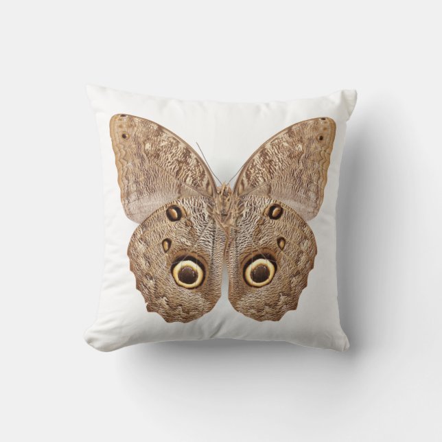 Owl Butterfly Cushion (Front)