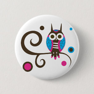 Owl Button