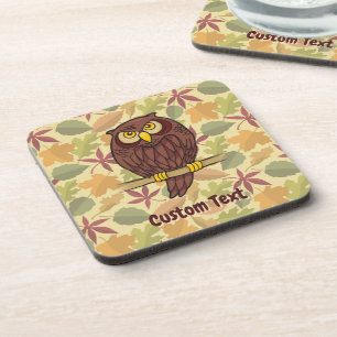 Owl Cartoon Coaster