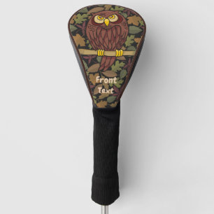 Owl Cartoon Golf Head Cover