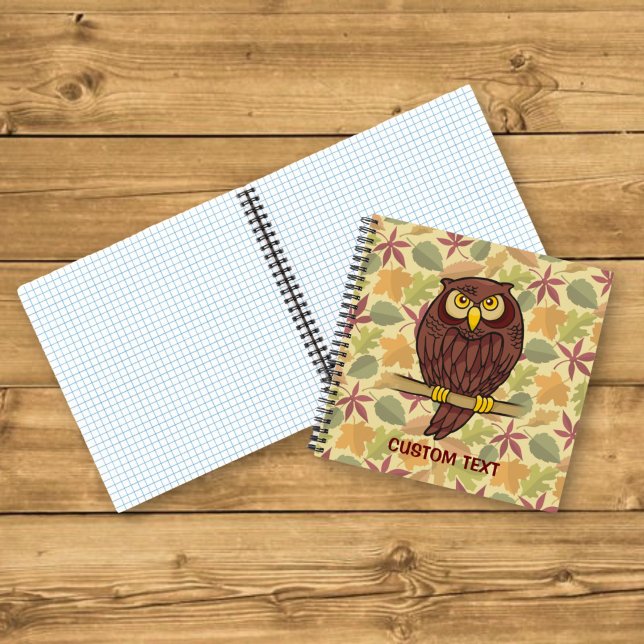 Owl Cartoon Notebook (Creator Uploaded)