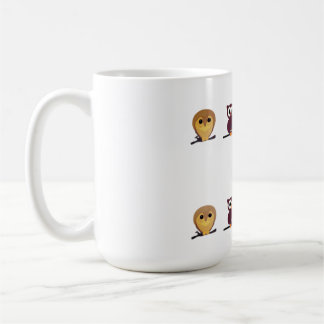 Owl, cartoon owl coffee mug