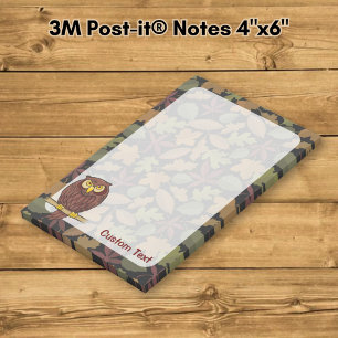 Owl Cartoon Post-it Notes