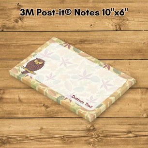 Owl Cartoon Post-it Notes