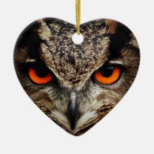 Owl Ceramic Ornament