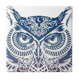 Owl Ceramic Tile