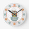 Owl Chef Personalised Kitchen Clock