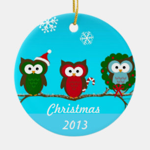Owl Christmas Ornament