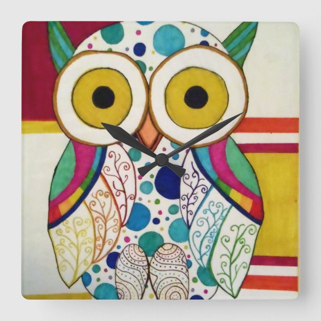 Owl clock (Front)