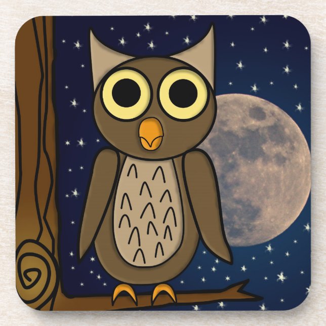 owl coaster (Front)