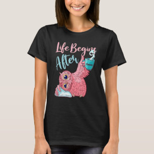 Owl Coffee Coffee Cappuccino Outfit T-Shirt