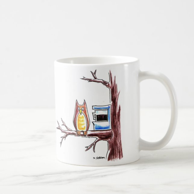OWL COFFEE MUG (Right)