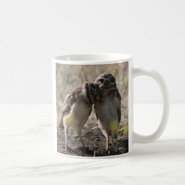 owl couple coffee mug (Right)