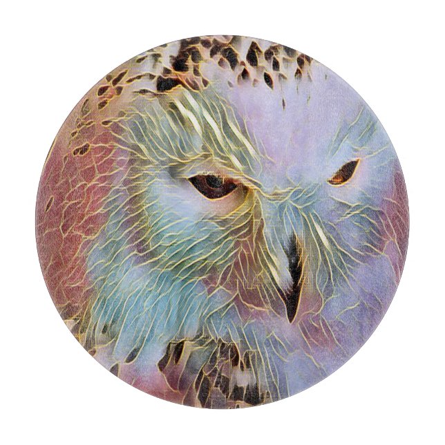 OWL  CUTTING BOARD (Front)