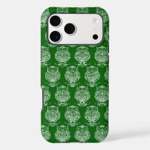 Owl (dark green) - iPhone Case