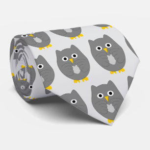 Owl Design Tie