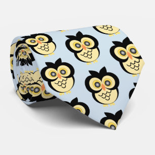 Owl Design Tie