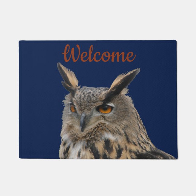 Owl Doormat (Front)