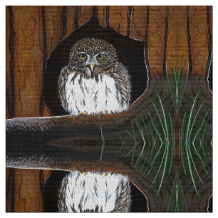 Owl Fabric