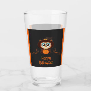 Owl/Fall/Autumn/Halloween/pumpkin Glass