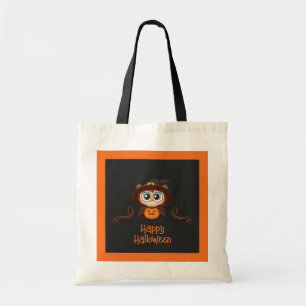 Owl/Fall/Autumn/Halloween/pumpkin Tote Bag
