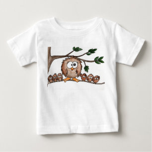Owl family baby T-Shirt