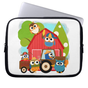 Owl Farmers Laptop Sleeve