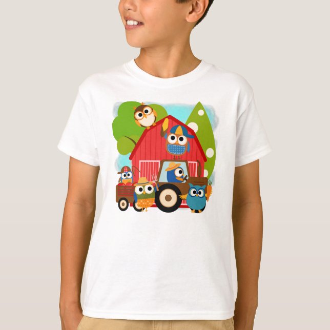 Owl Farmers T-Shirt (Front)