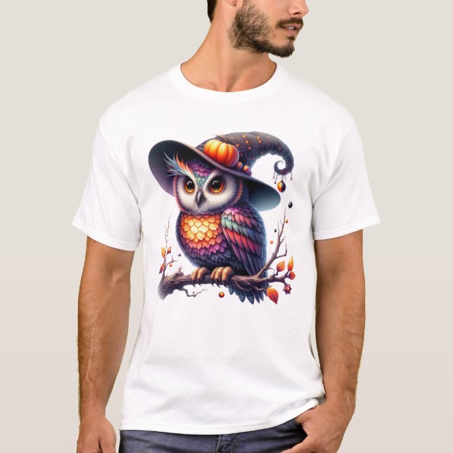 Owl Feathered Magic T-Shirt (Front)