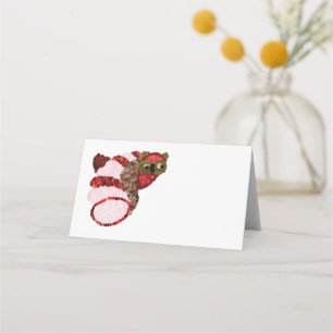 Owl Folded Place Card