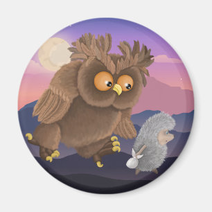 Owl Follow You Anywhere Magnet